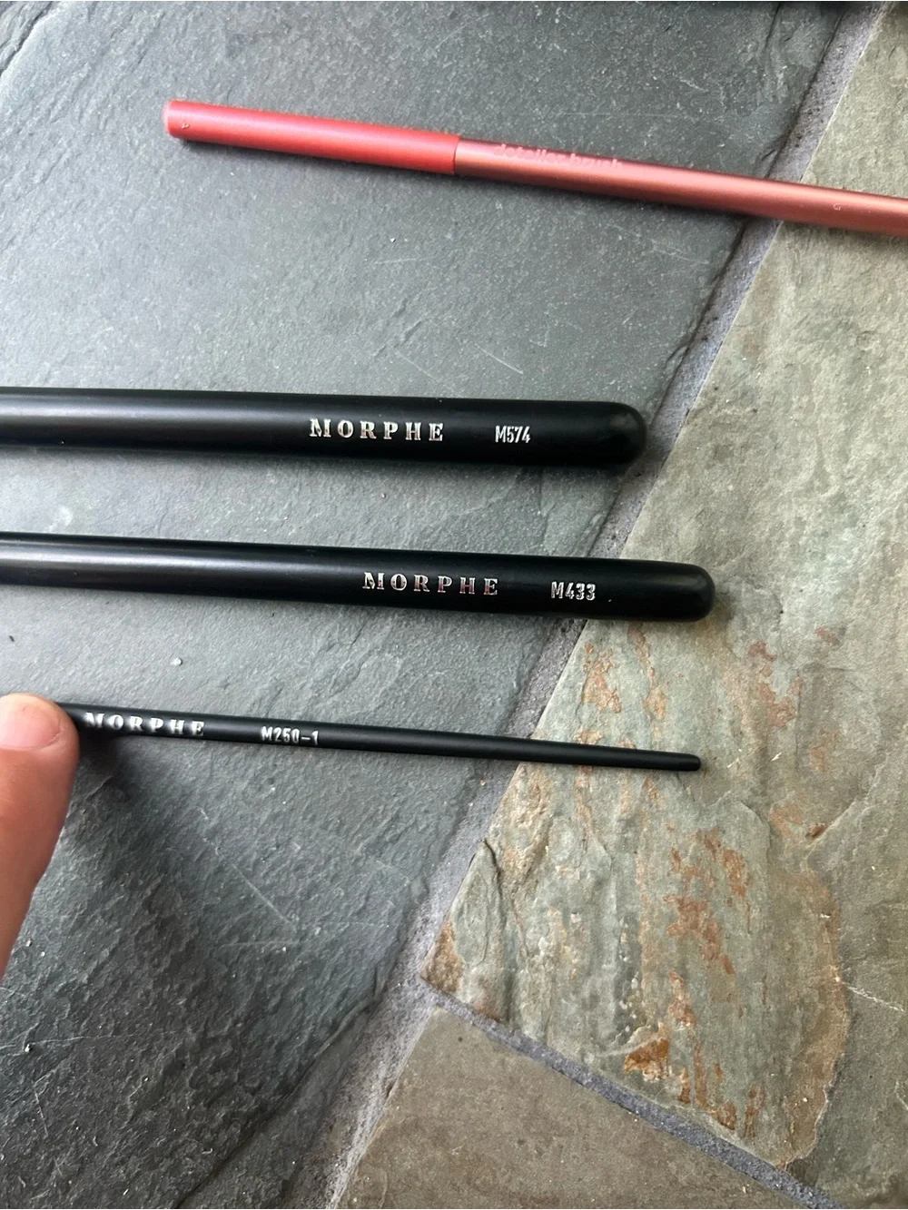 Makeup brush set various brands